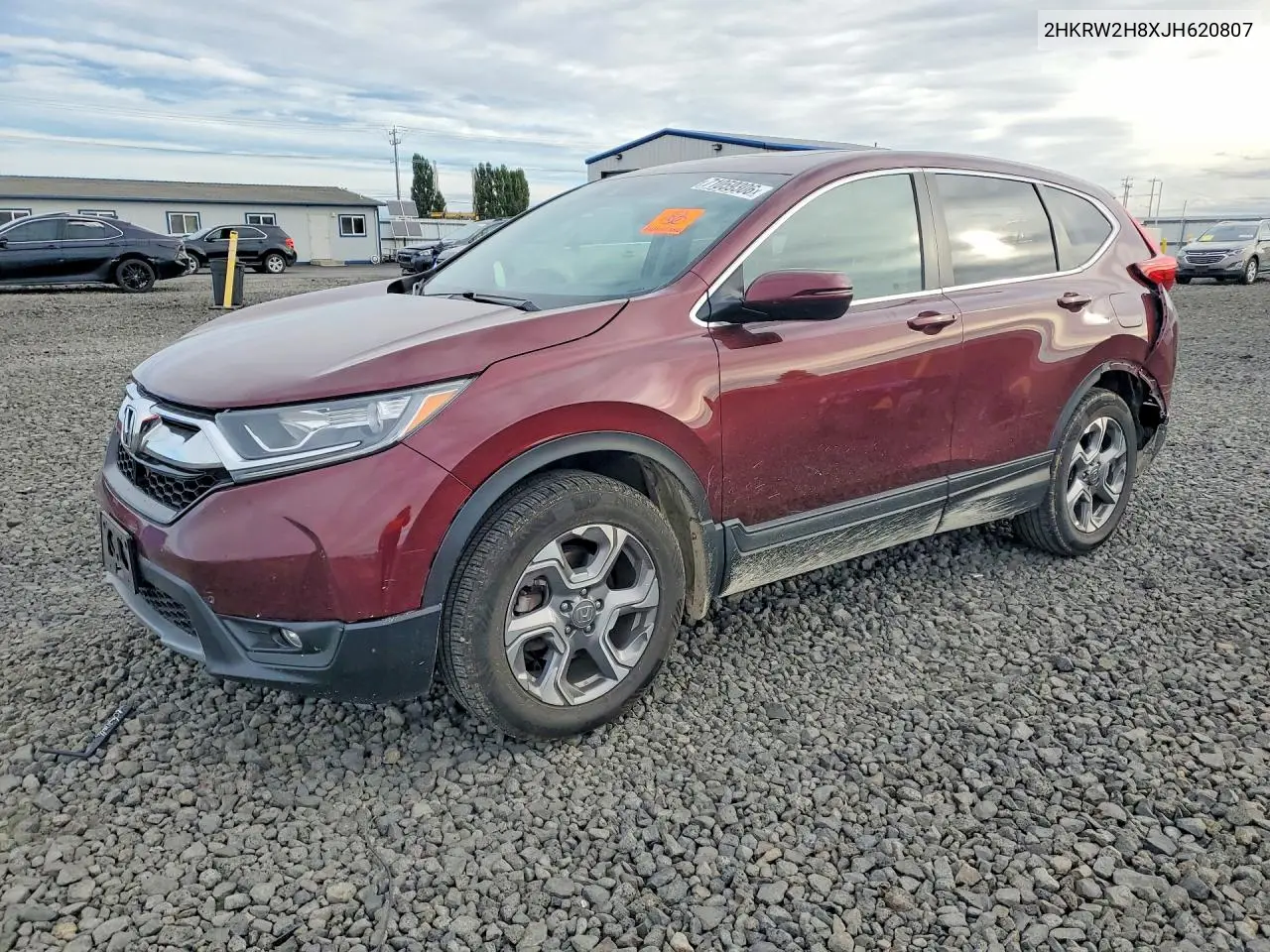HONDA CR-V 2018, VIN 2HKRW2H8XJH620807