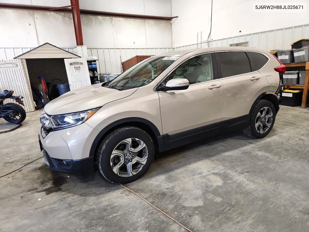 HONDA CR-V 2018, VIN 5J6RW2H88JL025671