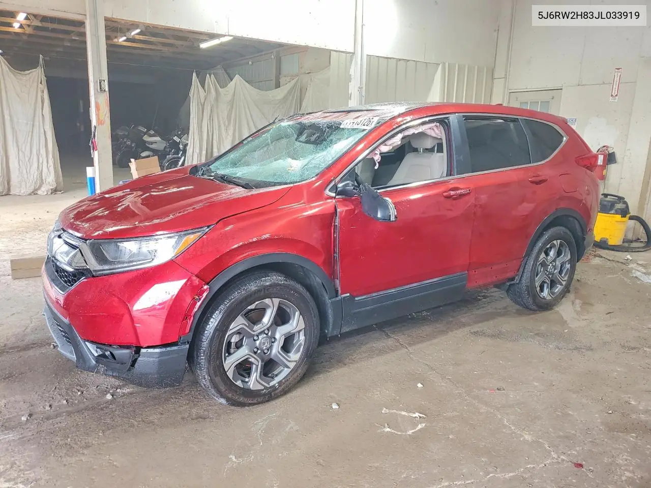 HONDA CR-V 2018, VIN 5J6RW2H83JL033919