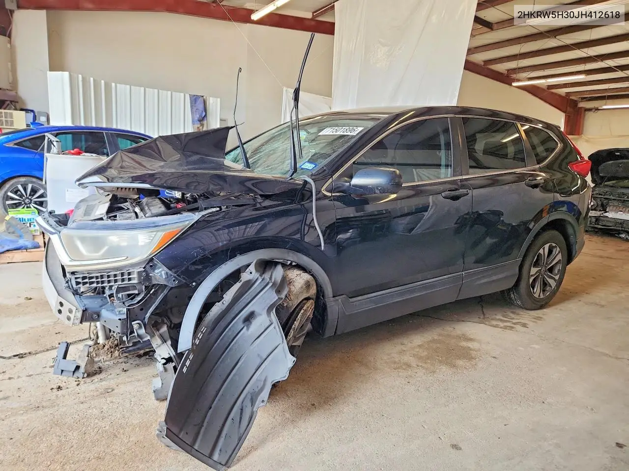 HONDA CR-V 2018, VIN 2HKRW5H30JH412618