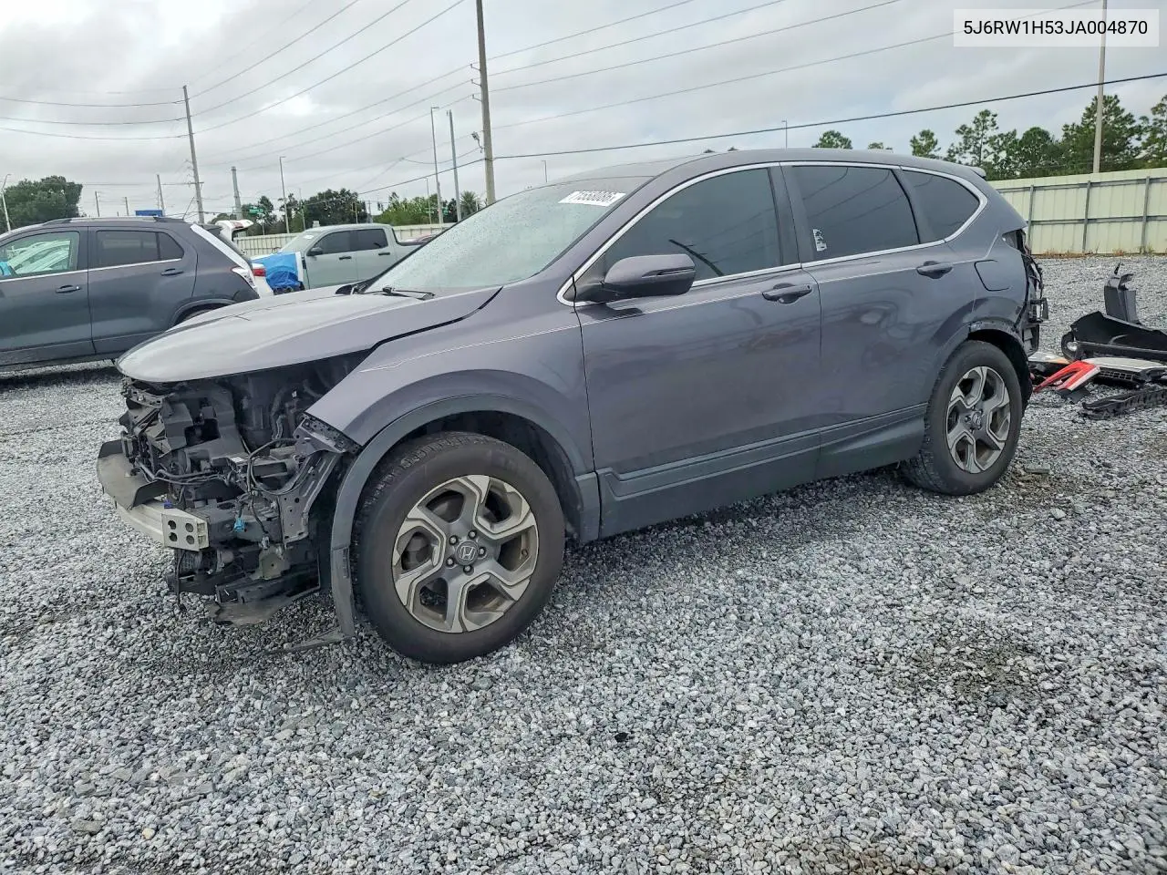 HONDA CR-V 2018, VIN 5J6RW1H53JA004870