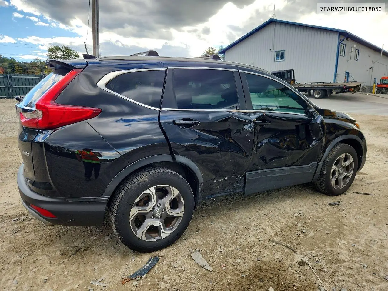 2018 HONDA CR-V VIN 7FARW2H80JE018050 — фото 3
