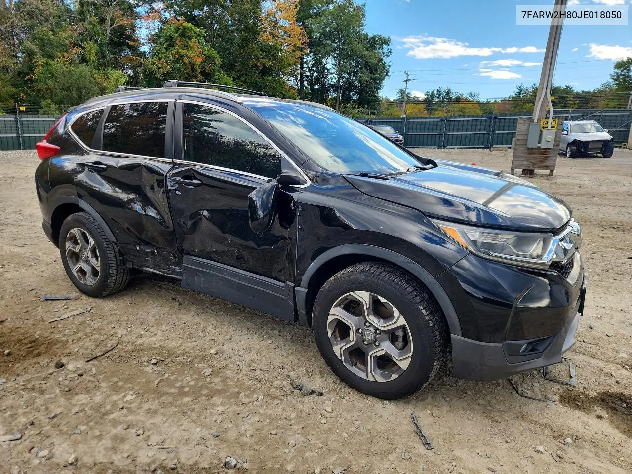 2018 HONDA CR-V VIN 7FARW2H80JE018050 — фото 4