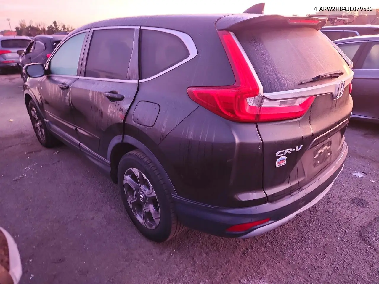 2018 HONDA CR-V VIN 7FARW2H84JE079580 — фото 2
