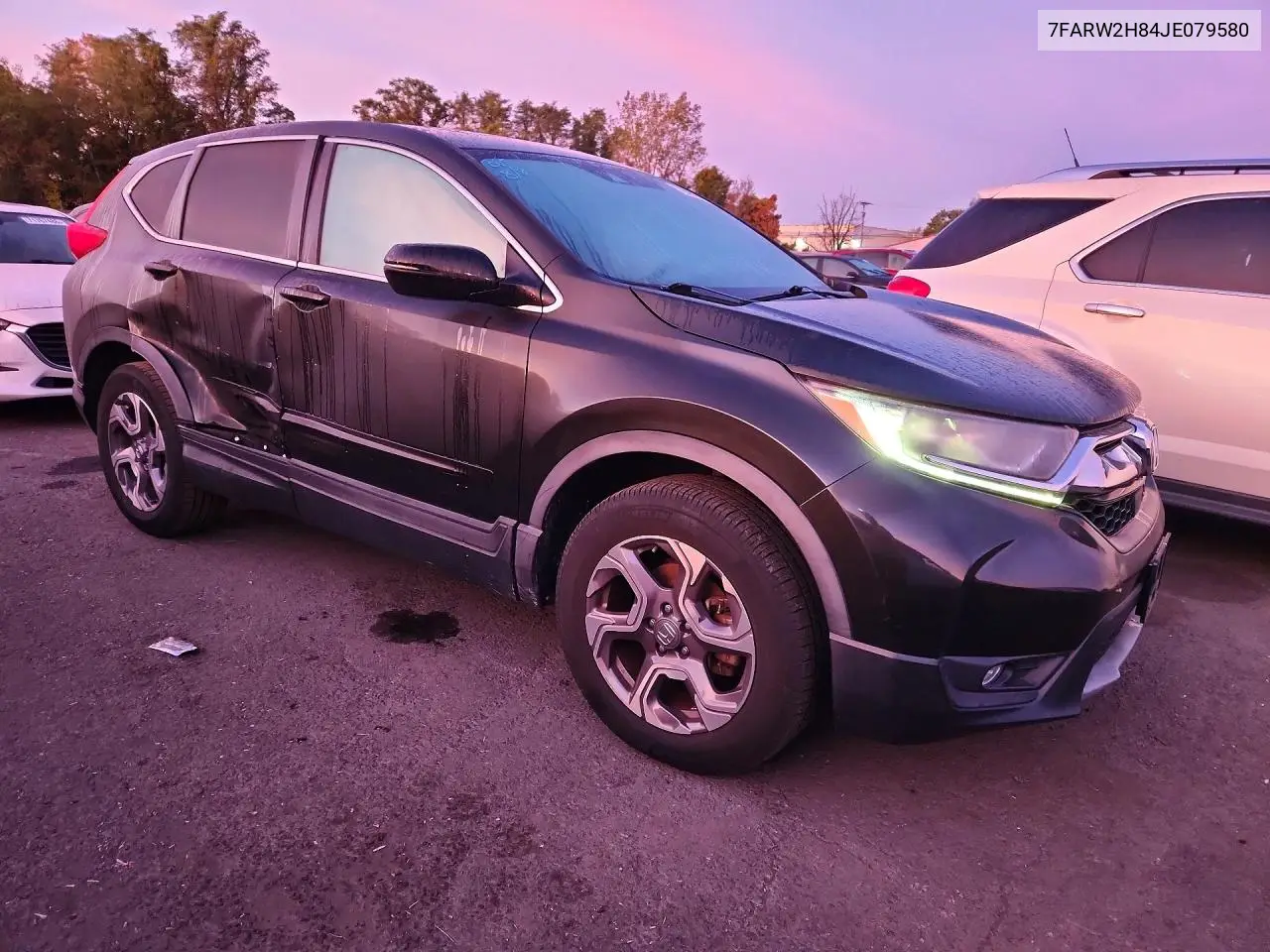2018 HONDA CR-V VIN 7FARW2H84JE079580 — фото 4