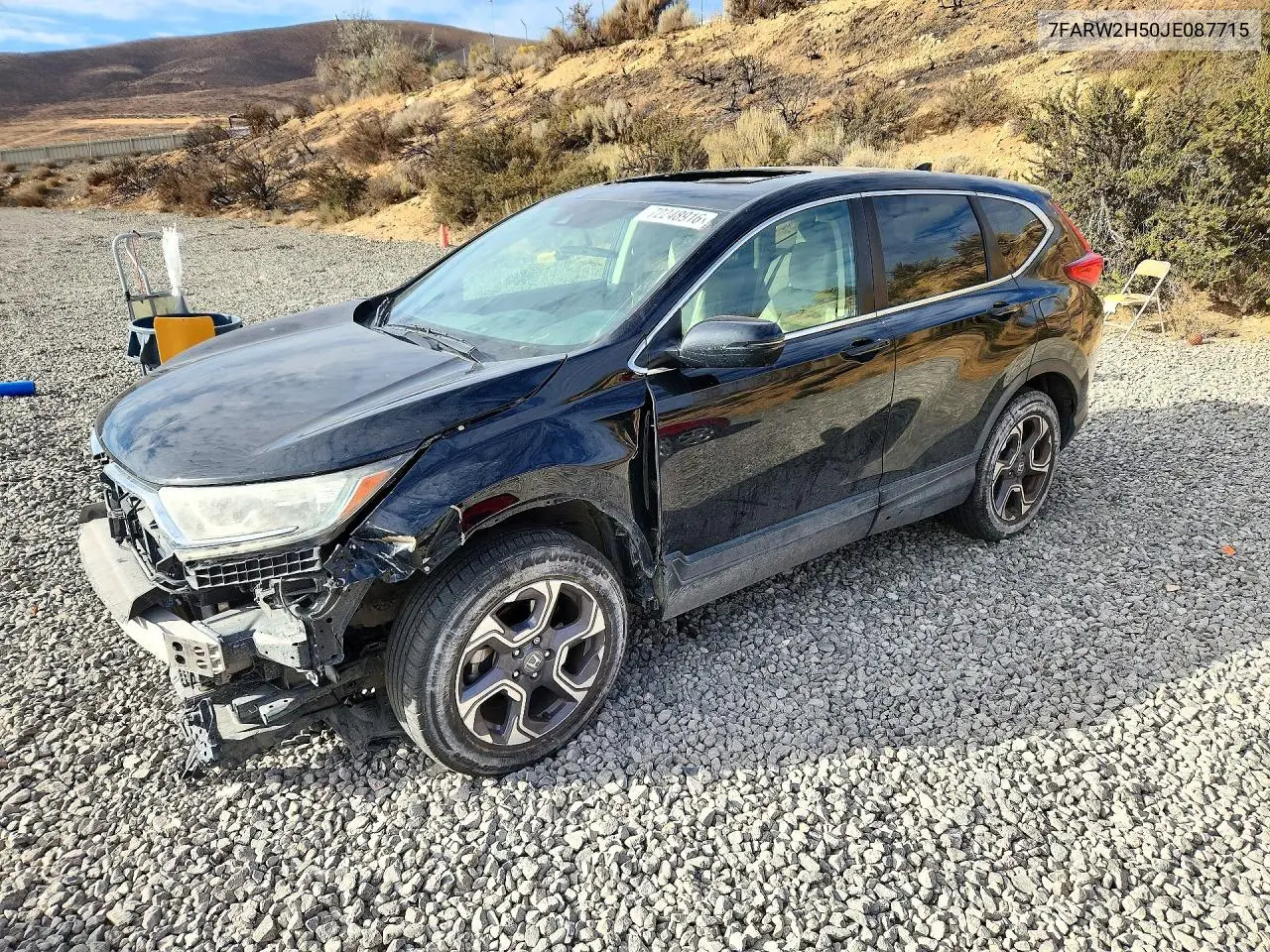 HONDA CR-V 2018, VIN 7FARW2H50JE087715