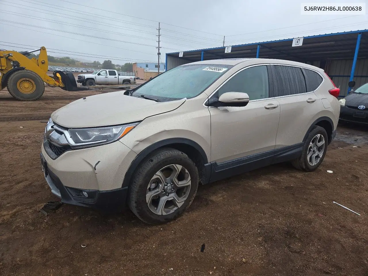 HONDA CR-V 2018, VIN 5J6RW2H86JL000638