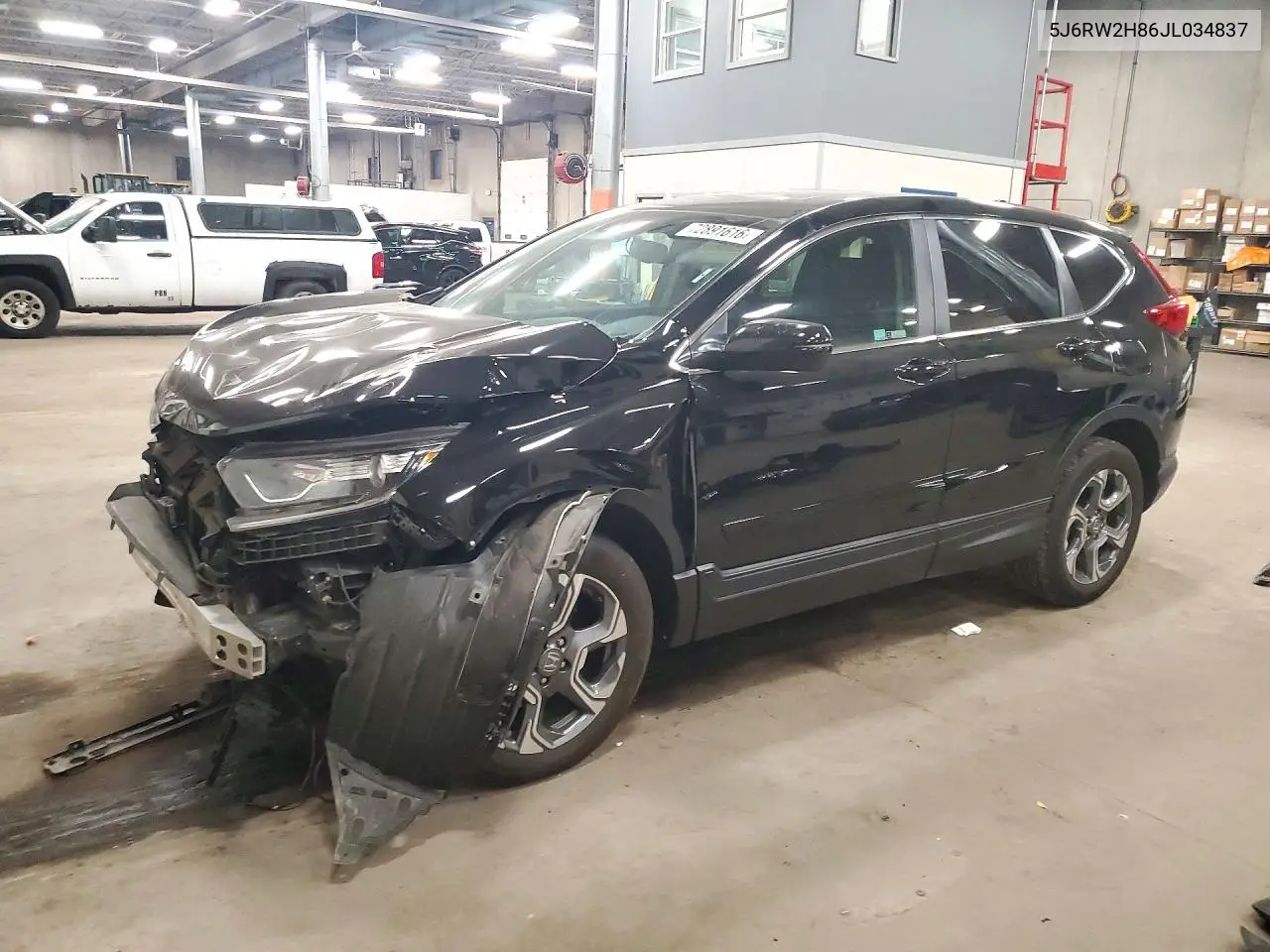 HONDA CR-V 2018, VIN 5J6RW2H86JL034837