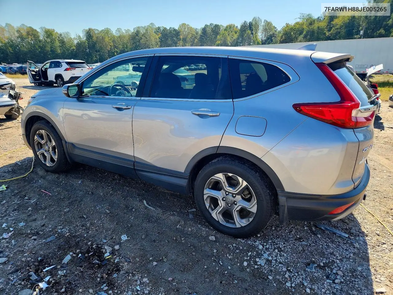 2018 HONDA CR-V VIN 7FARW1H88JE005265 — фото 2