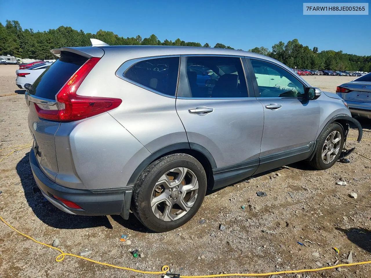 2018 HONDA CR-V VIN 7FARW1H88JE005265 — фото 3