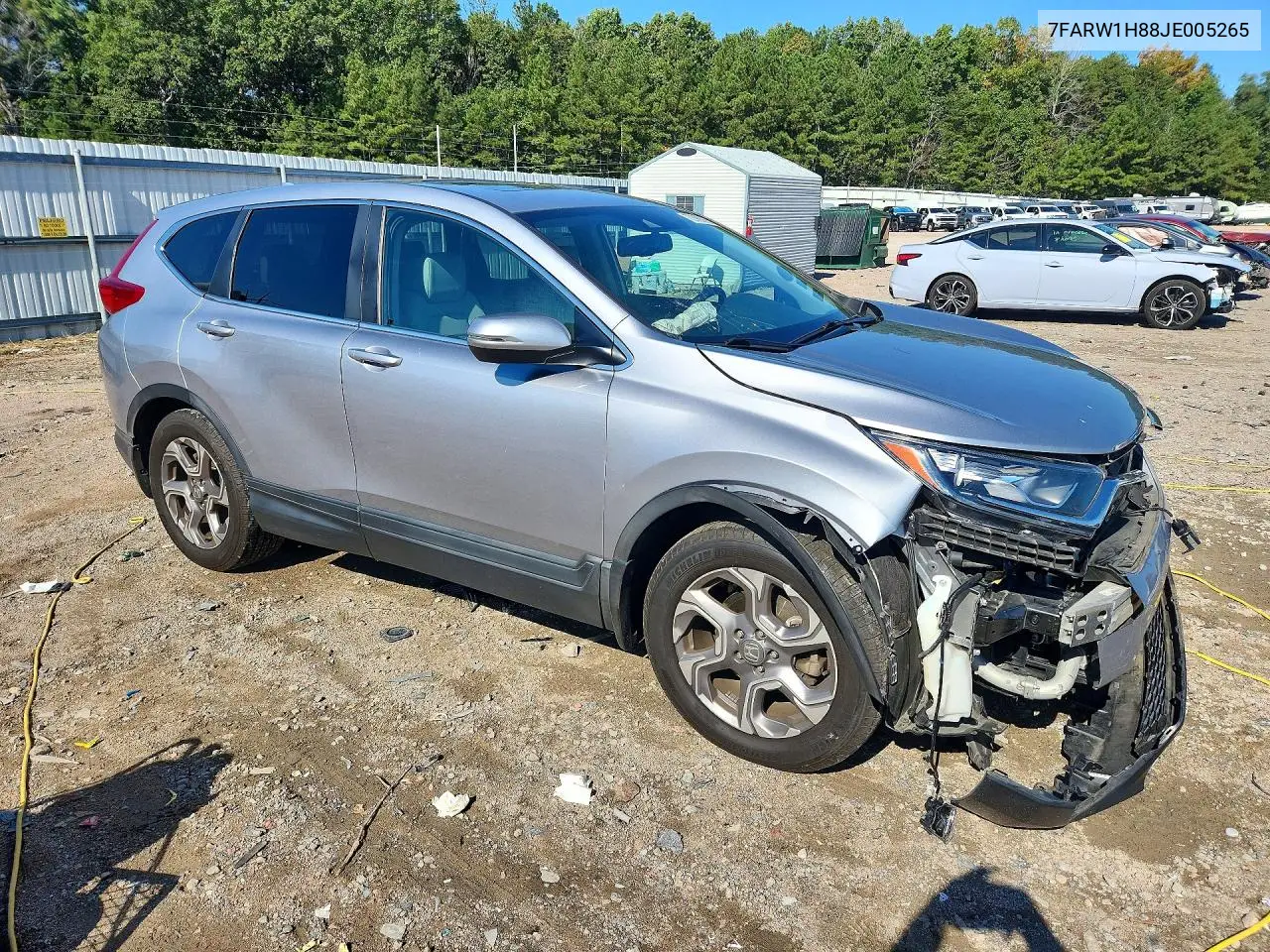 2018 HONDA CR-V VIN 7FARW1H88JE005265 — фото 4