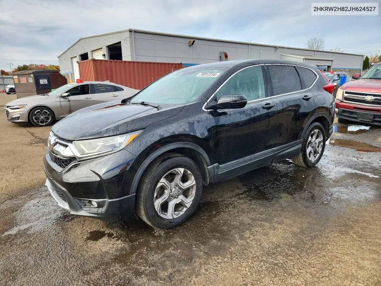 HONDA CR-V 2018, VIN 2HKRW2H82JH624527