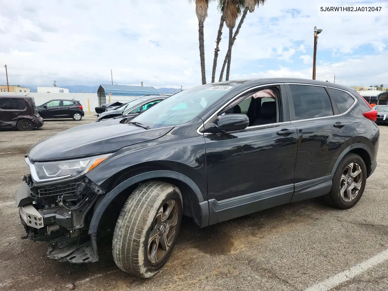HONDA CR-V 2018, VIN 5J6RW1H82JA012047