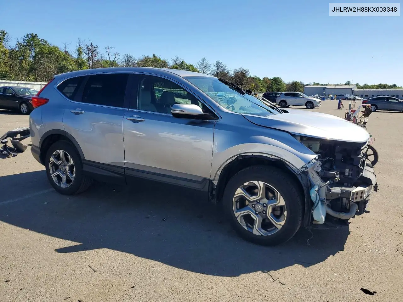 2019 HONDA CR-V VIN JHLRW2H88KX003348 — фото 4