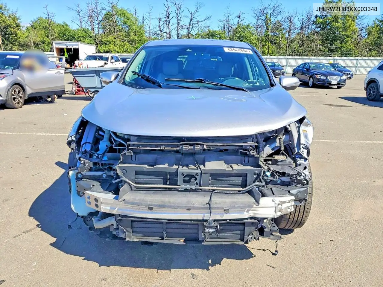 2019 HONDA CR-V VIN JHLRW2H88KX003348 — фото 5