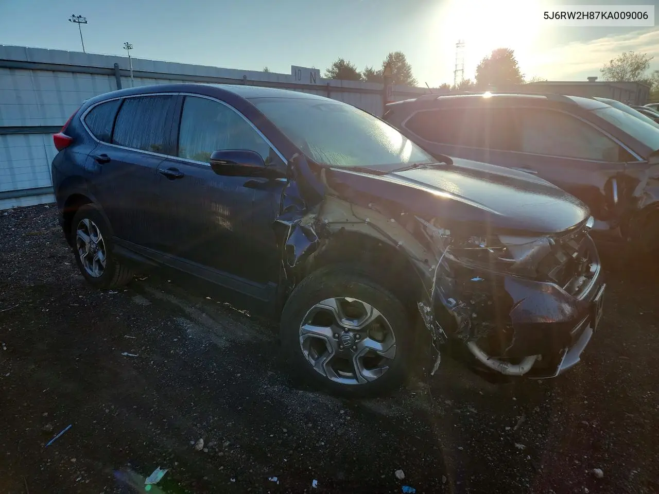 2019 HONDA CR-V VIN 5J6RW2H87KA009006 — фото 4