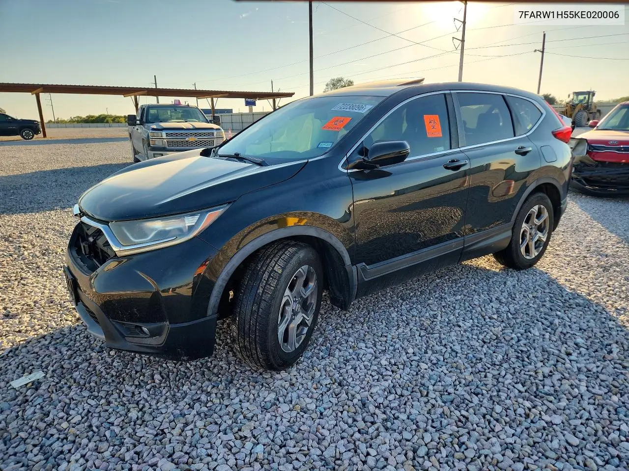 HONDA CR-V 2019, VIN 7FARW1H55KE020006