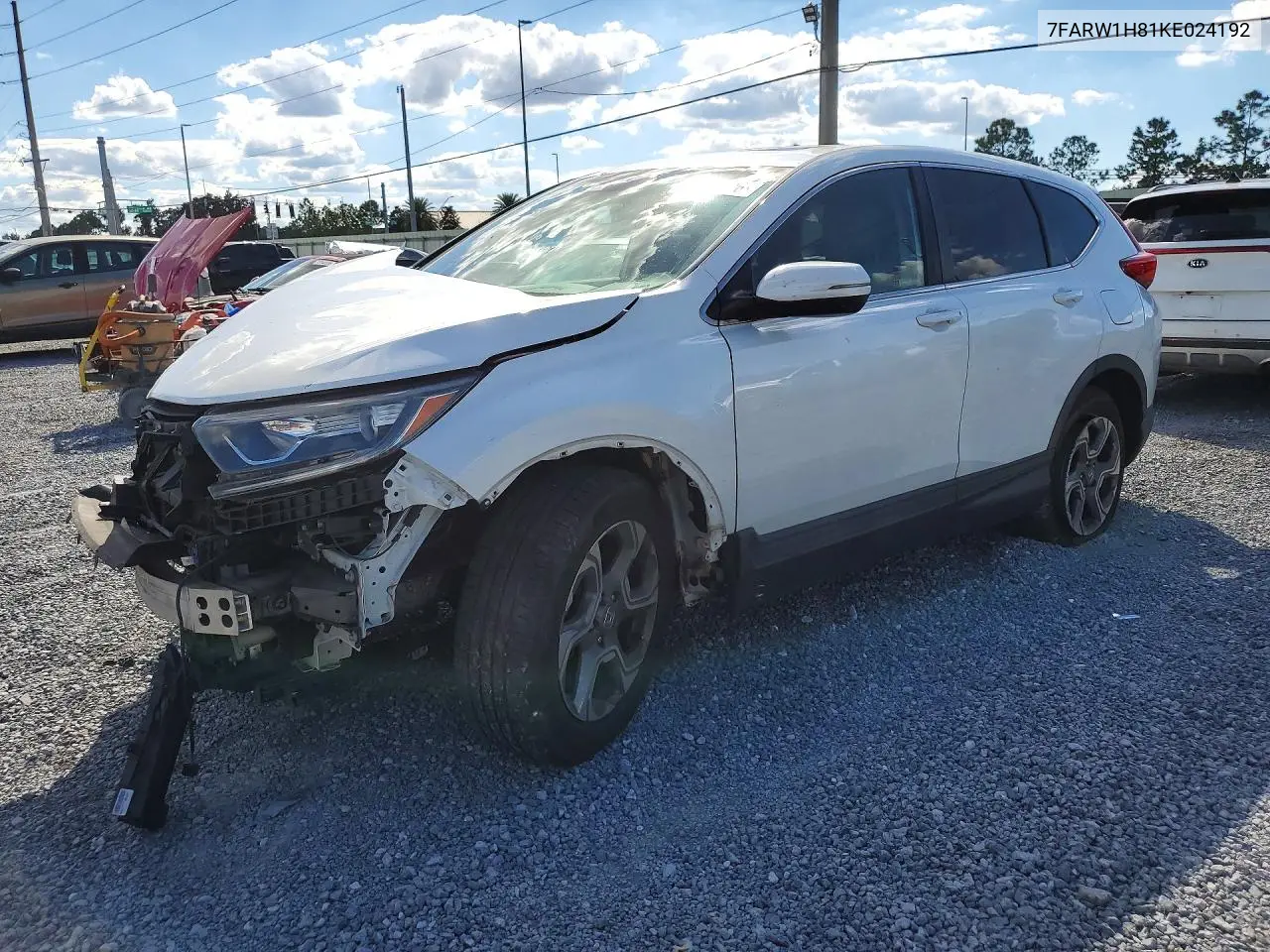 HONDA CR-V 2019, VIN 7FARW1H81KE024192