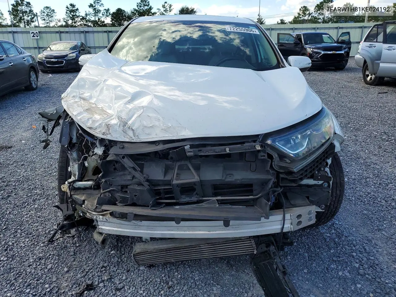 2019 HONDA CR-V VIN 7FARW1H81KE024192 — фото 5