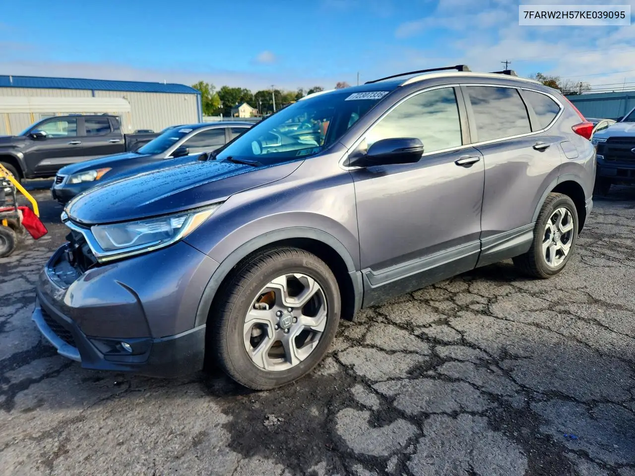 HONDA CR-V 2019, VIN 7FARW2H57KE039095