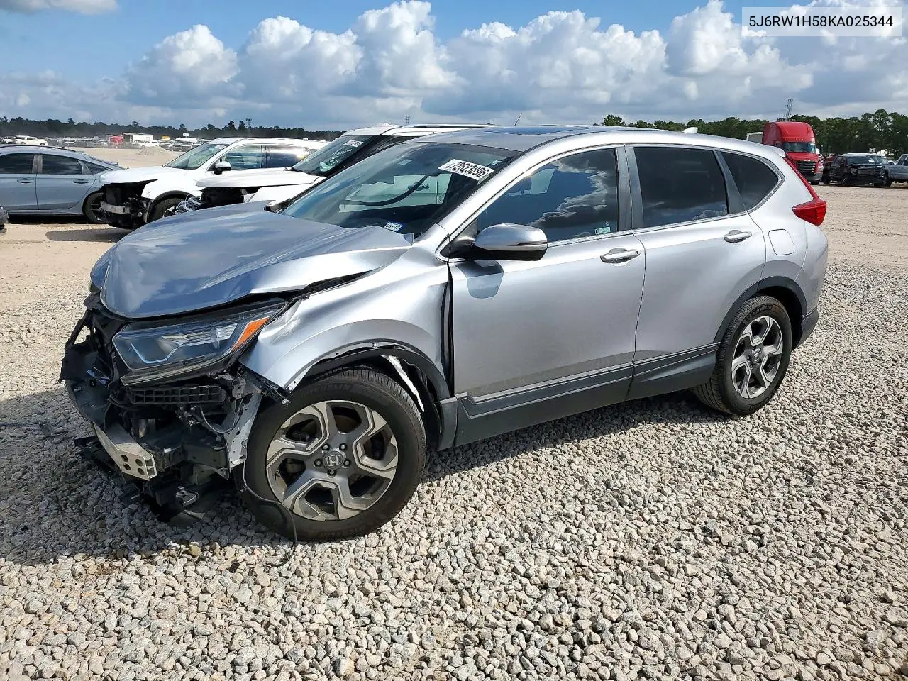 HONDA CR-V 2019, VIN 5J6RW1H58KA025344