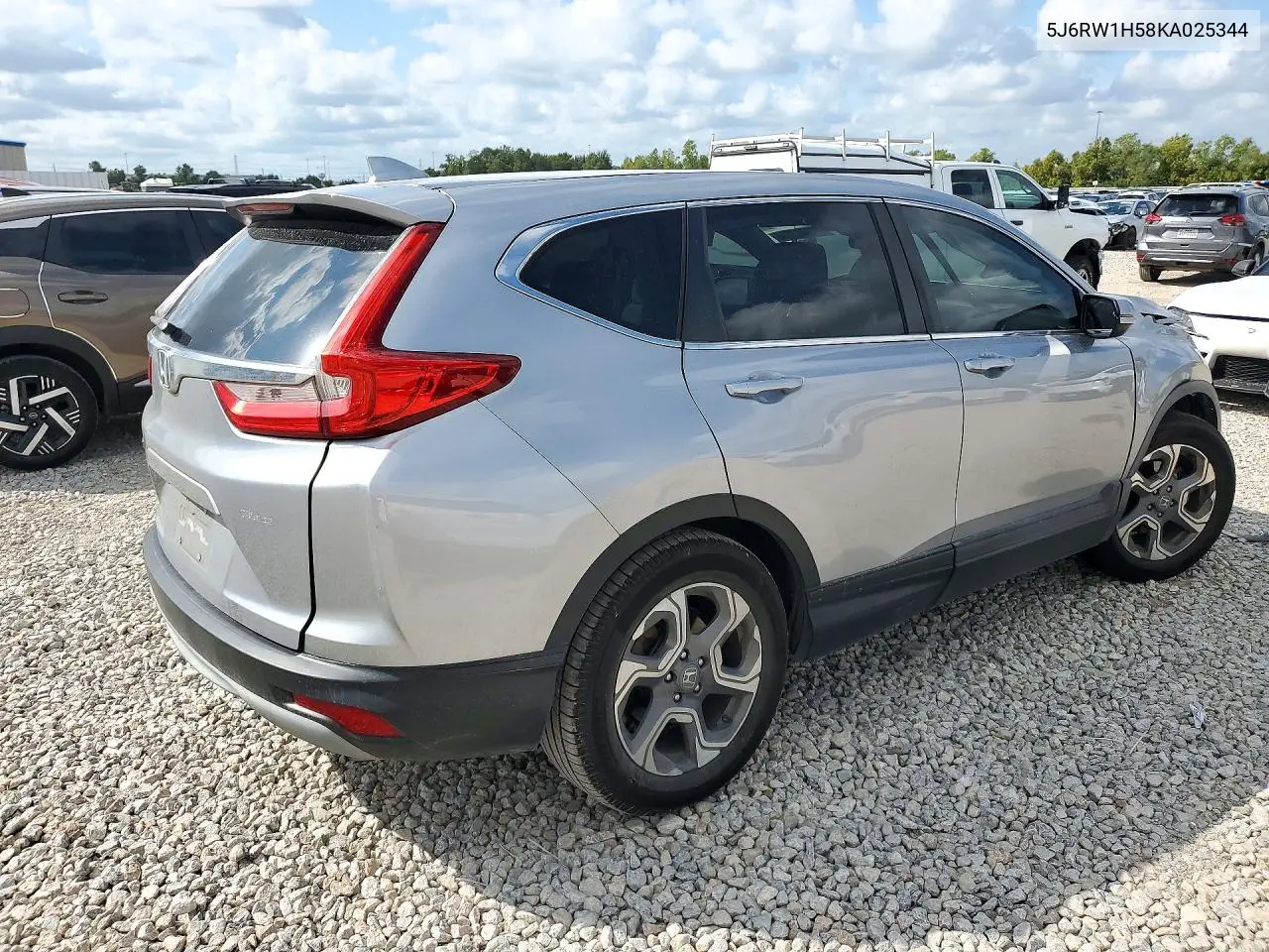 2019 HONDA CR-V VIN 5J6RW1H58KA025344 — фото 3