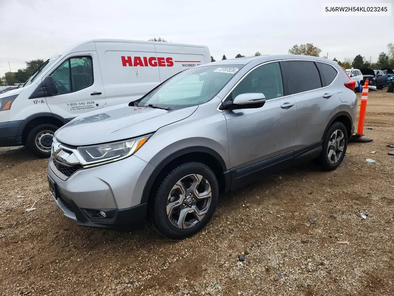 HONDA CR-V 2019, VIN 5J6RW2H54KL023245
