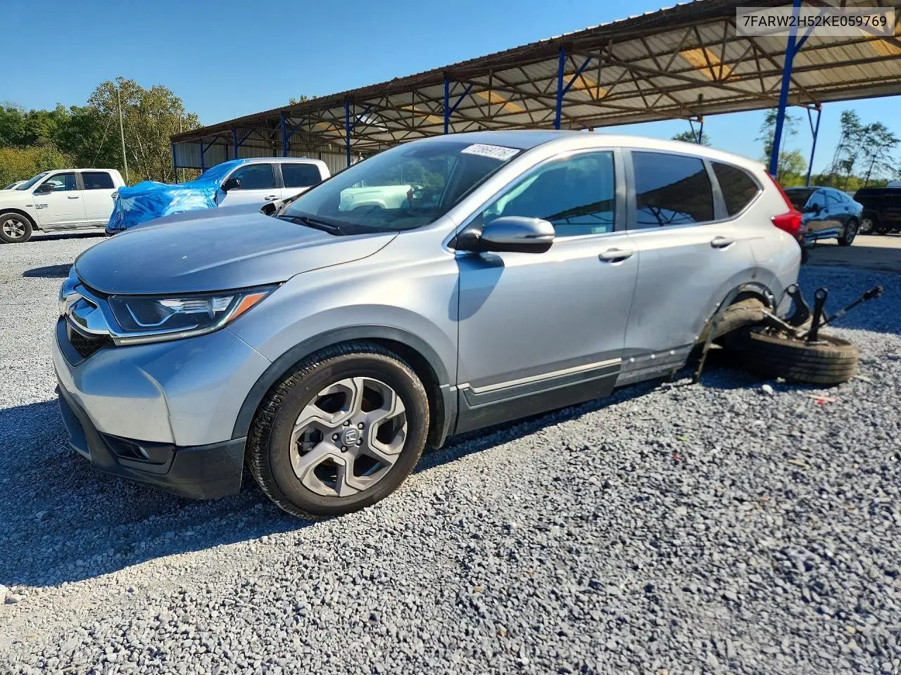 HONDA CR-V 2019, VIN 7FARW2H52KE059769