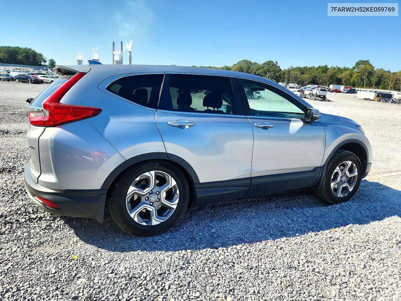 2019 HONDA CR-V VIN 7FARW2H52KE059769 — фото 3