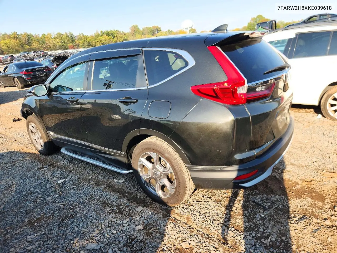 2019 HONDA CR-V VIN 7FARW2H8XKE039618 — фото 2