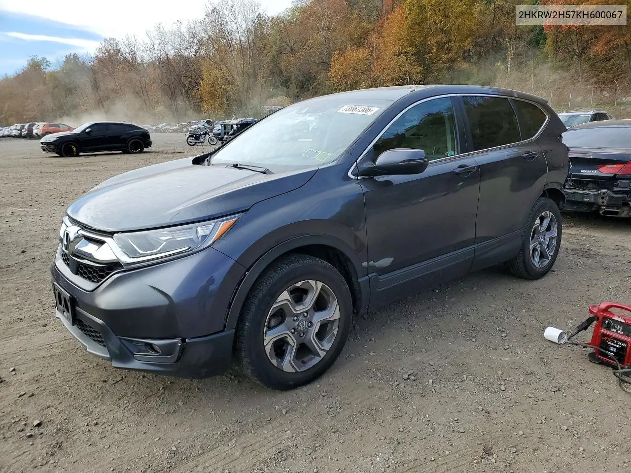 HONDA CR-V 2019, VIN 2HKRW2H57KH600067