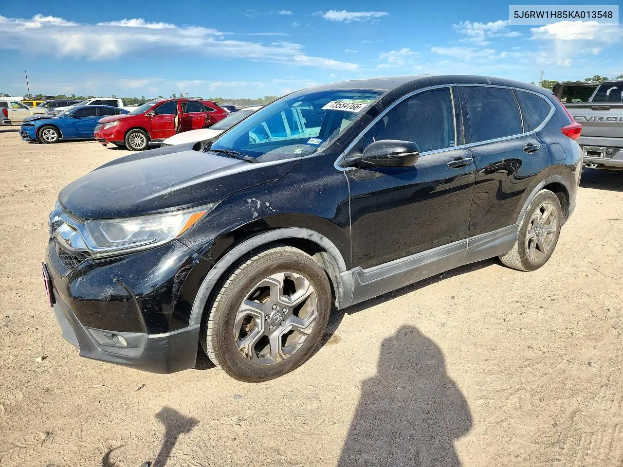 HONDA CR-V 2019, VIN 5J6RW1H85KA013548