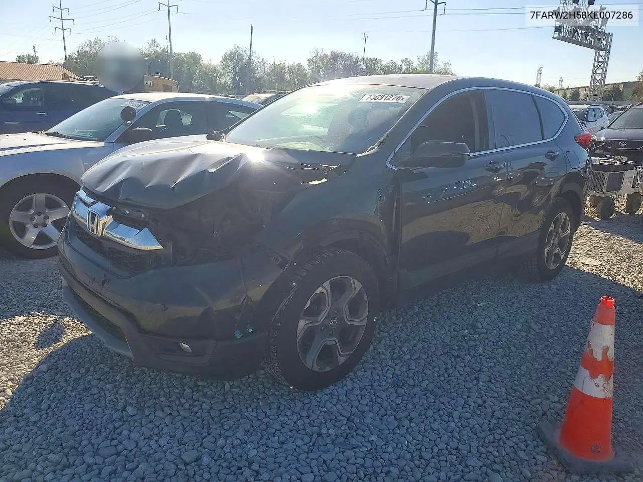 HONDA CR-V 2019, VIN 7FARW2H58KE007286