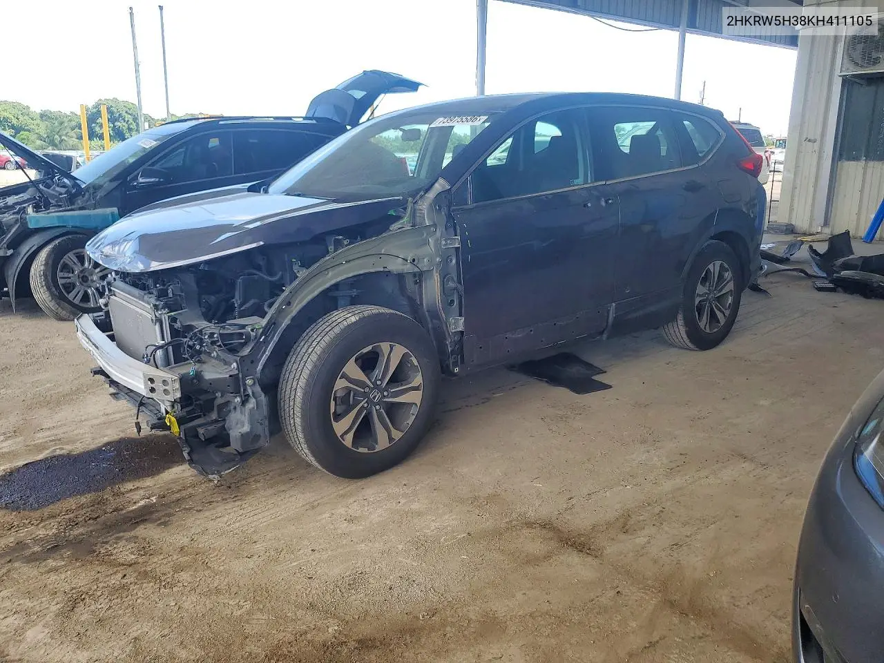HONDA CR-V 2019, VIN 2HKRW5H38KH411105