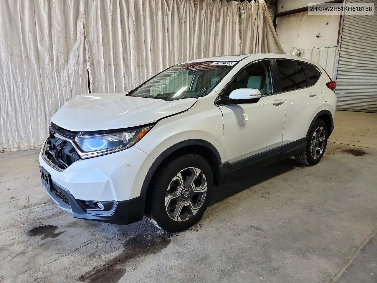 HONDA CR-V 2019, VIN 2HKRW2H51KH618158