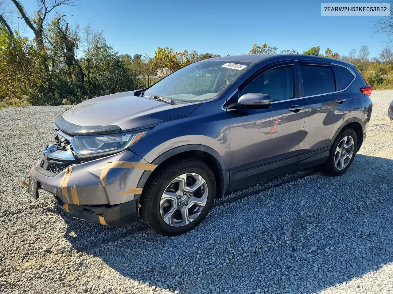 HONDA CR-V 2019, VIN 7FARW2H53KE053852