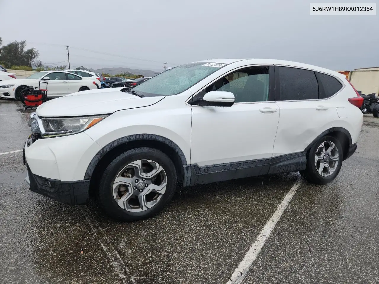 HONDA CR-V 2019, VIN 5J6RW1H89KA012354