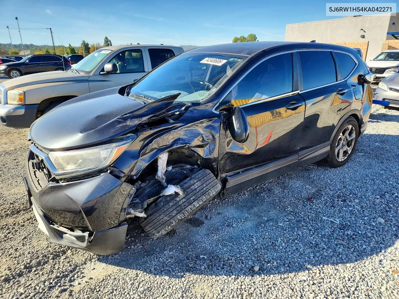 HONDA CR-V 2019, VIN 5J6RW1H54KA042271