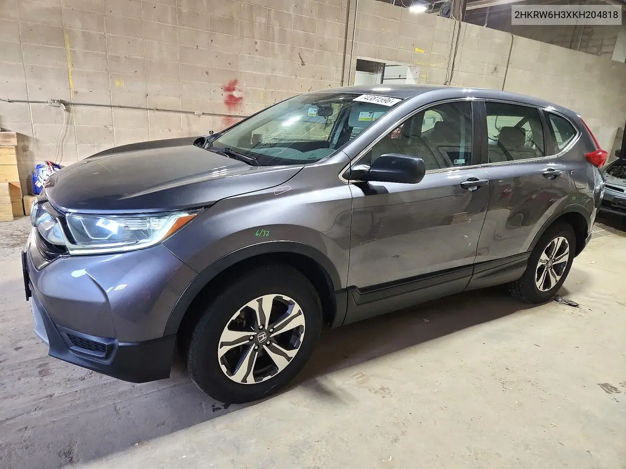 HONDA CR-V 2019, VIN 2HKRW6H3XKH204818