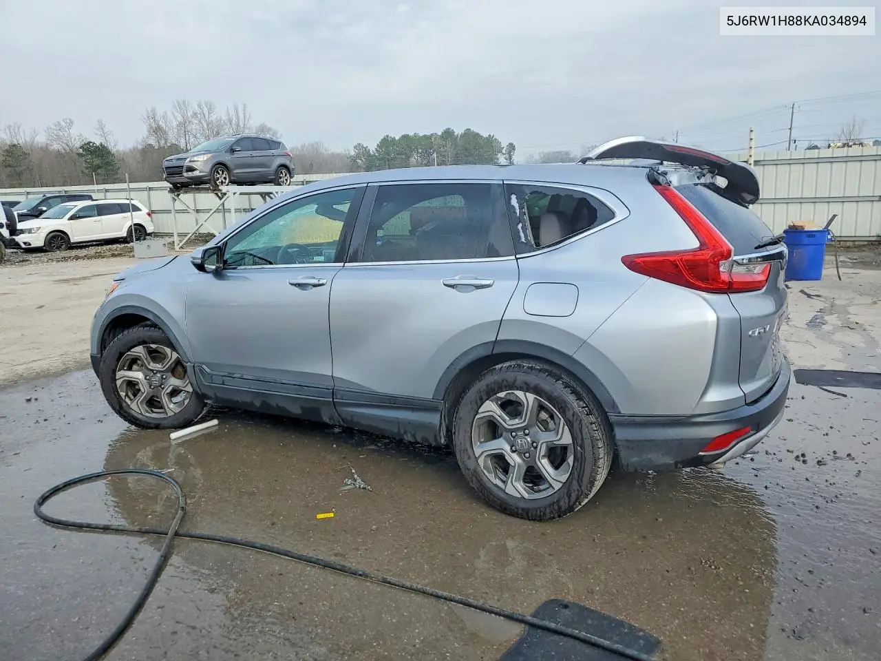 2019 HONDA CR-V VIN 5J6RW1H88KA034894 — фото 2