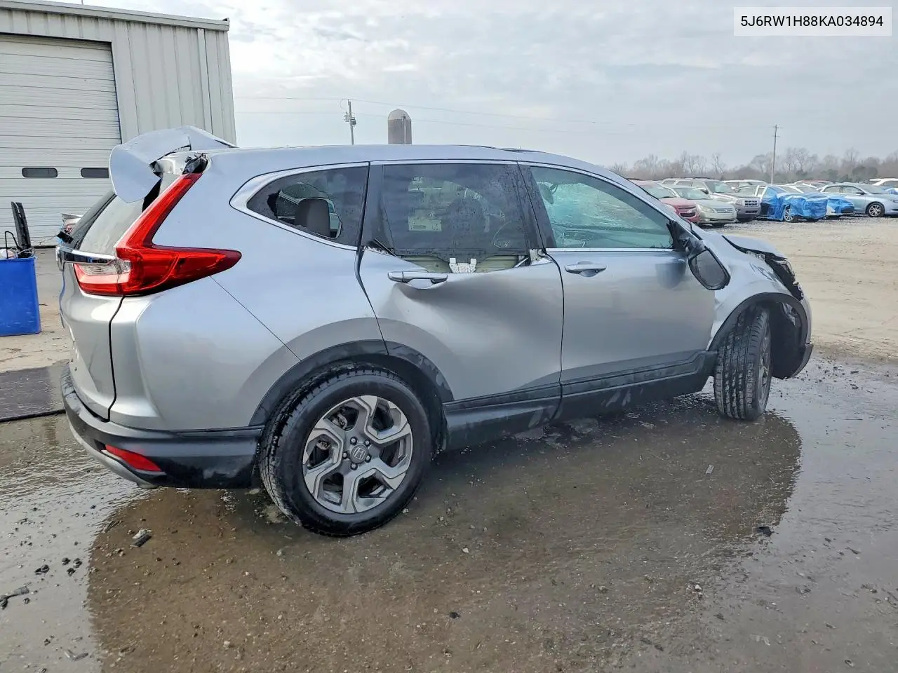 2019 HONDA CR-V VIN 5J6RW1H88KA034894 — фото 3