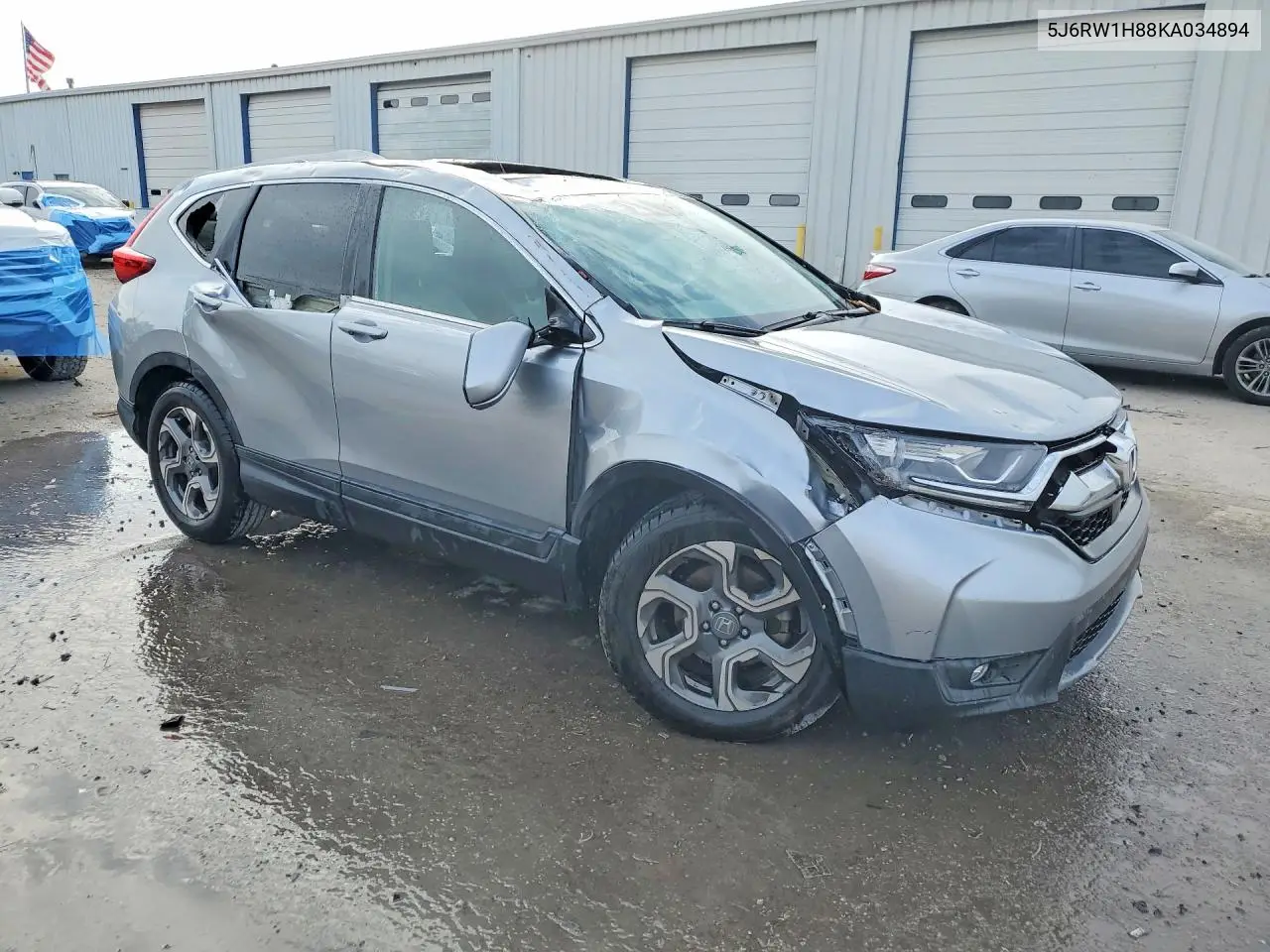 2019 HONDA CR-V VIN 5J6RW1H88KA034894 — фото 4