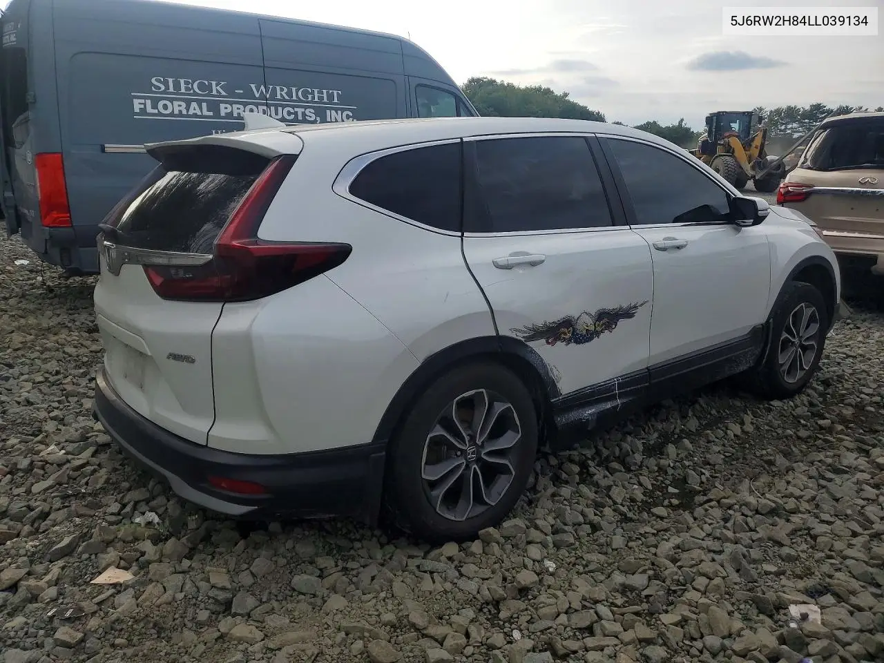 2020 HONDA CR-V VIN 5J6RW2H84LL039134 — фото 3