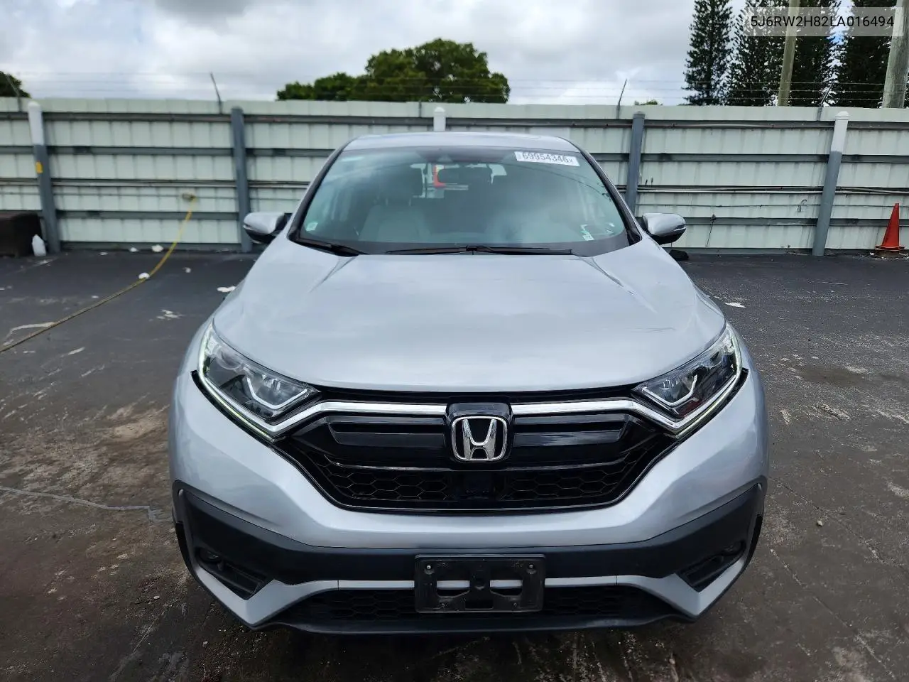 2020 HONDA CR-V VIN 5J6RW2H82LA016494 — фото 5