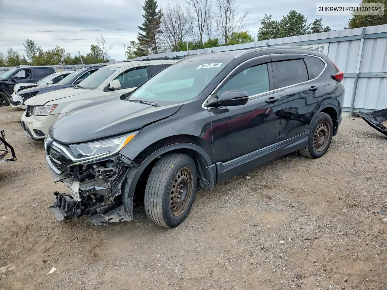 HONDA CR-V 2020, VIN 2HKRW2H42LH201995