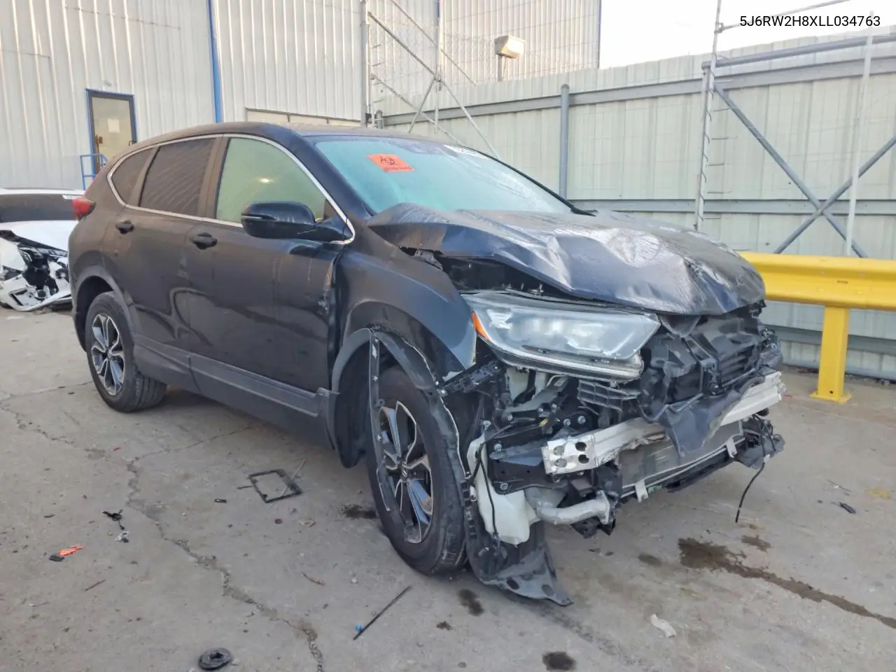 2020 HONDA CR-V VIN 5J6RW2H8XLL034763 — фото 4