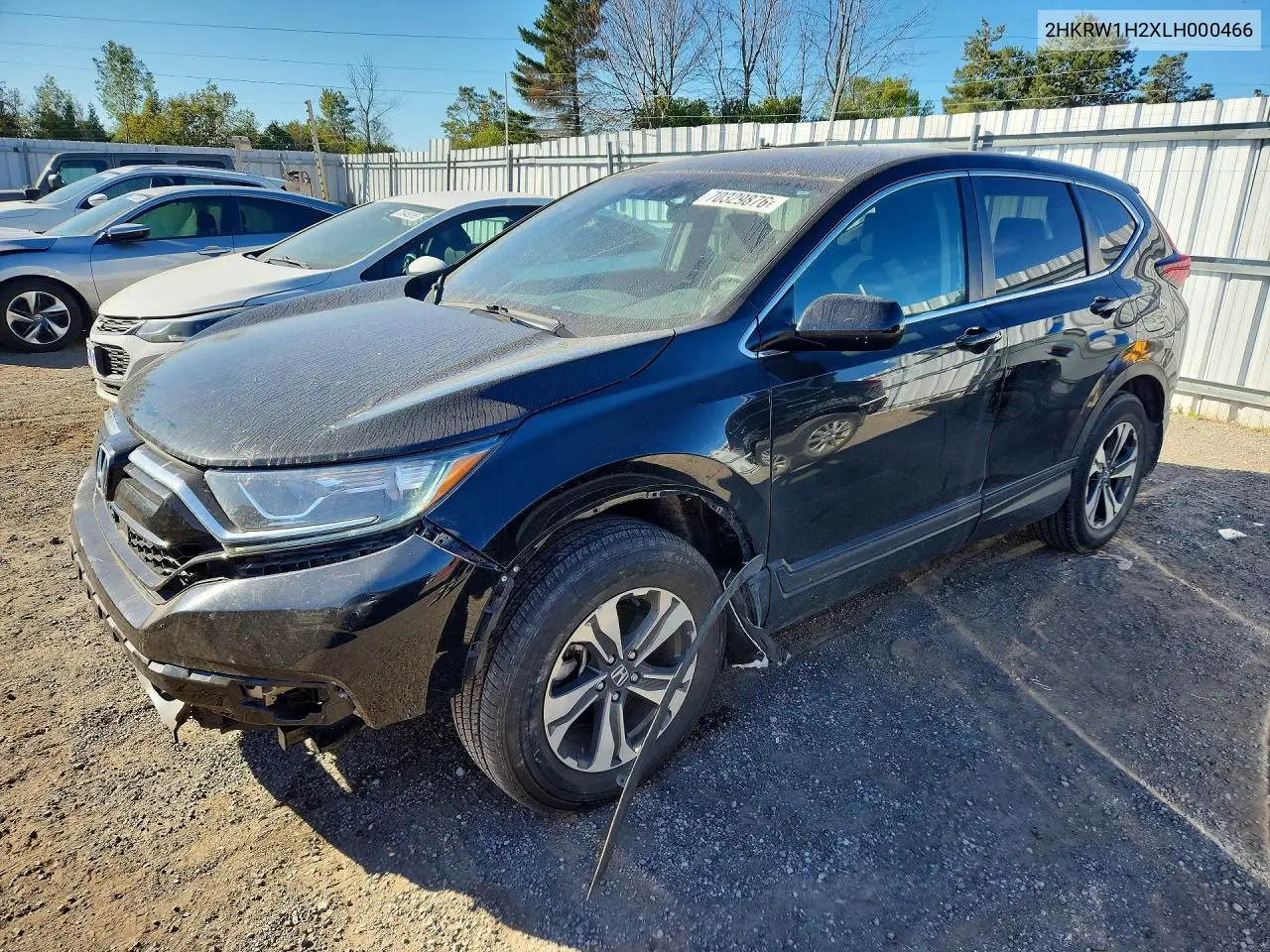HONDA CR-V 2020, VIN 2HKRW1H2XLH000466