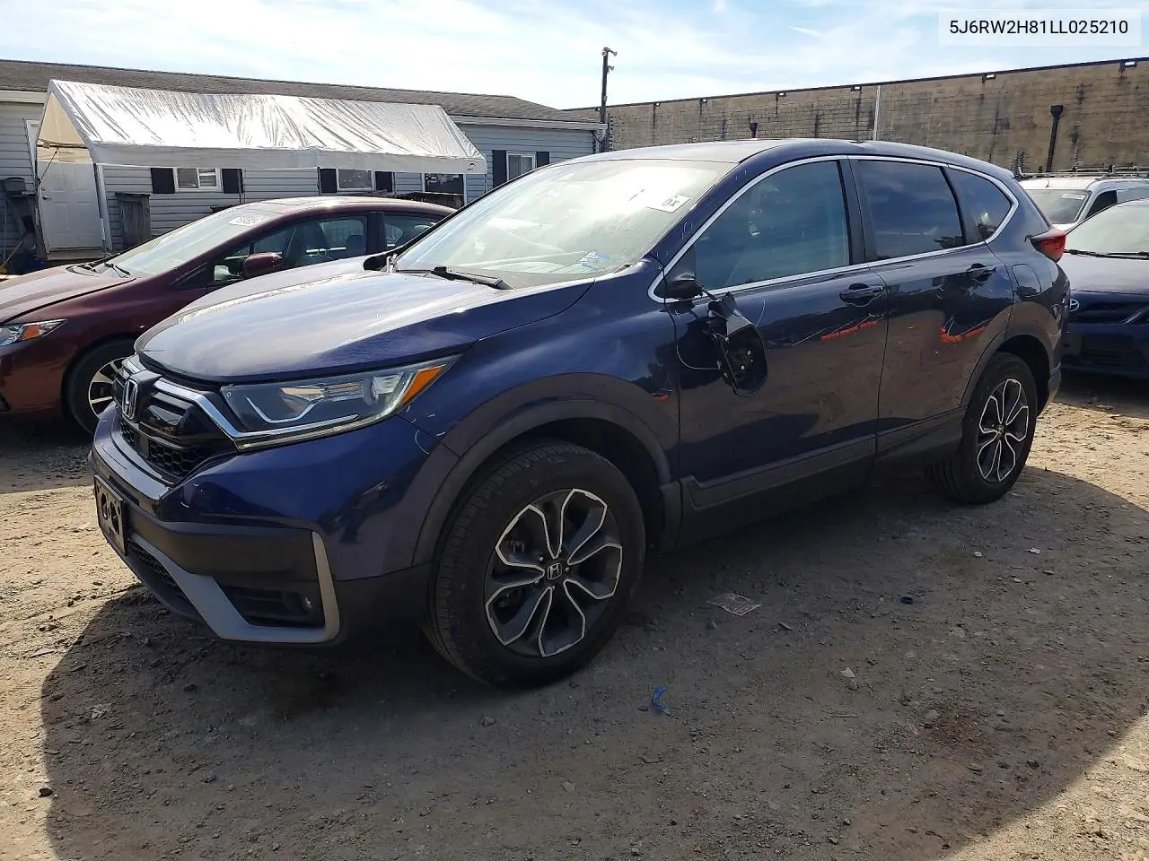 HONDA CR-V 2020, VIN 5J6RW2H81LL025210