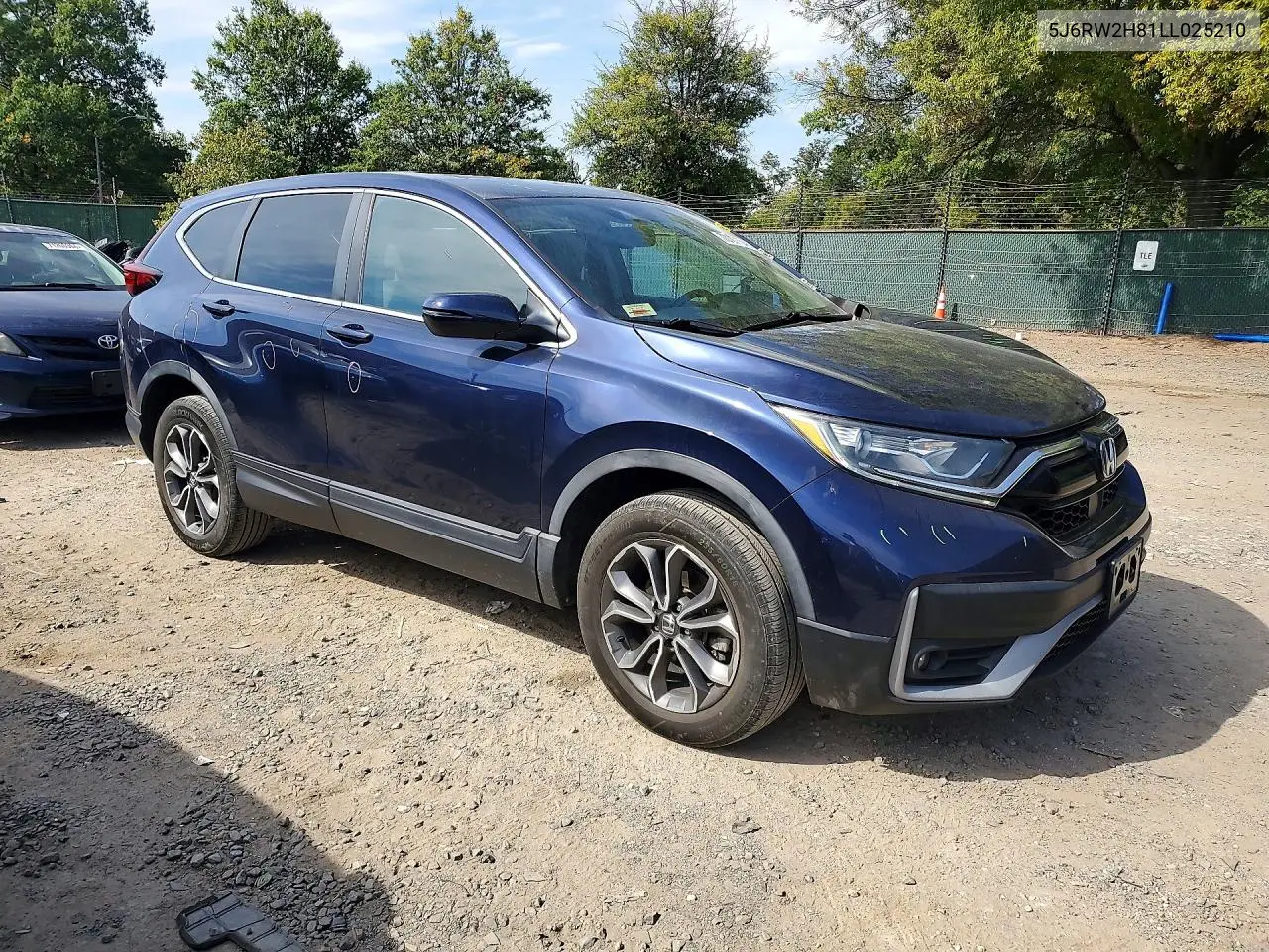 2020 HONDA CR-V VIN 5J6RW2H81LL025210 — фото 4