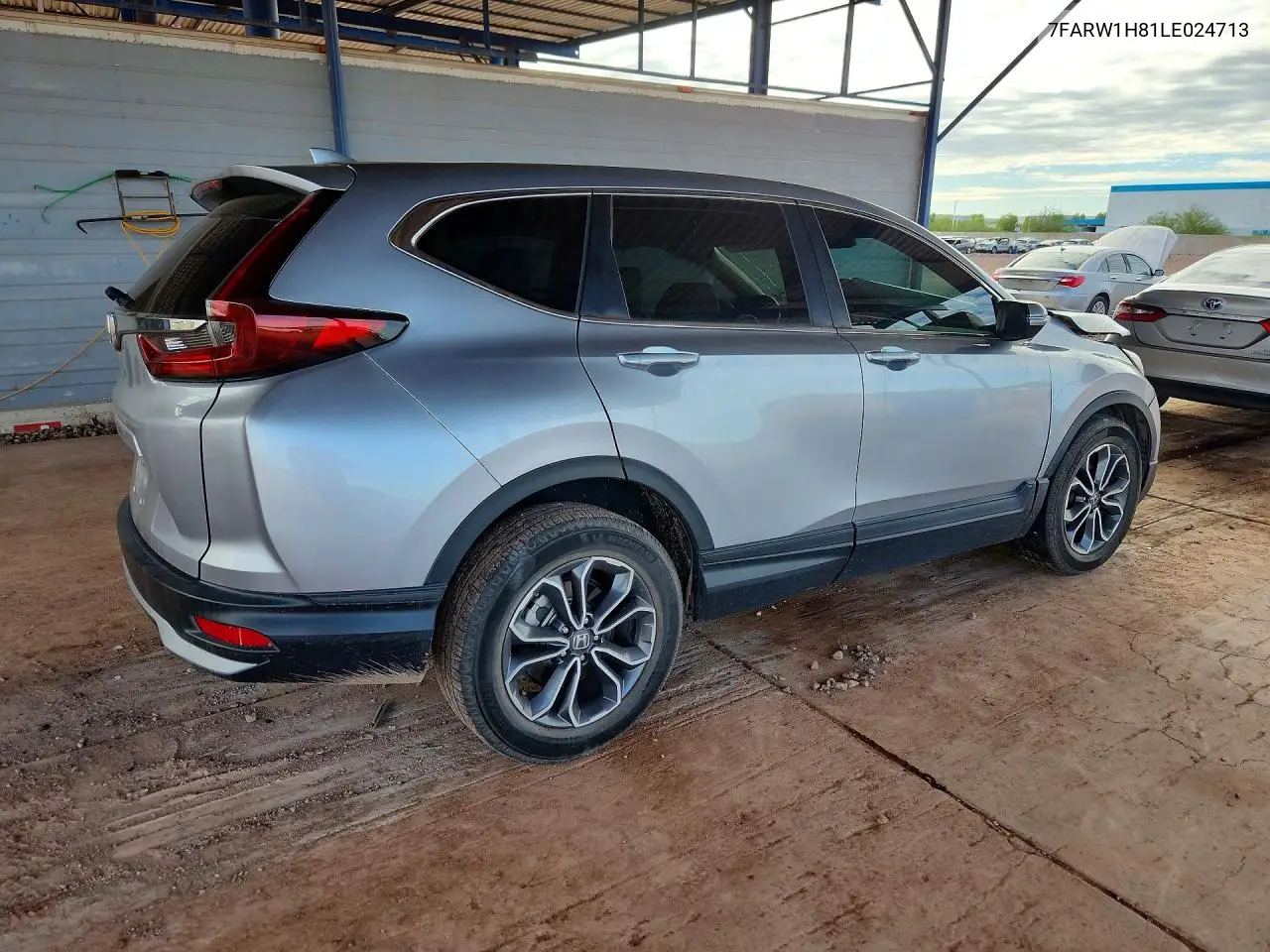 2020 HONDA CR-V VIN 7FARW1H81LE024713 — фото 3